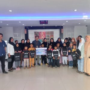 YBM BRI Pangkep Salurkan Bantuan Perlengkapan Sekolah untuk Anak Kurang Mampu