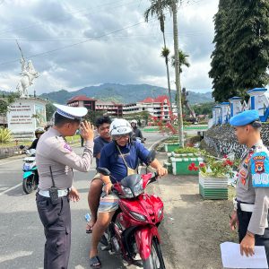 Hari Pertama Ops Patuh 2024, Polres Tator Beri Edukasi dan Himbauan