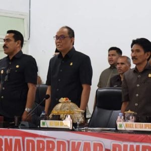 DPRD Pinrang Gelar Rapat Paripurna Penerimaan Ranperda APBD