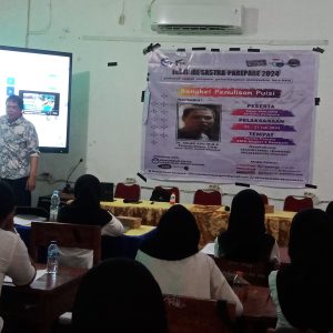 Rumah Puisi Parepare Gelar Bengkel Penulisan Puisi