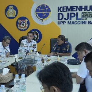 UPP Kelas II Maccini Baji Sosialisasi Alih Status Aset Pelabuhan Umum Maccini Baji ke Pemprov Sulsel