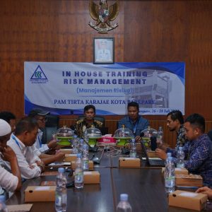 PAM Tirta Karajae Parepare Gelar In House Training Manajemen Risiko