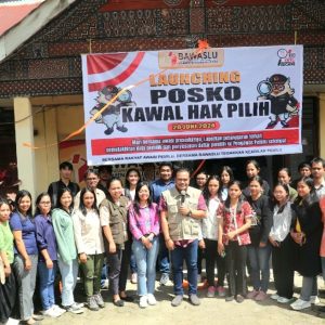 Jelang Pilkada 2024, Bawaslu Torut Launching Posko Kawal Hak pilih