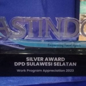 Rakernas 2024 Astindo: DPD Sulsel Raih Silver Award