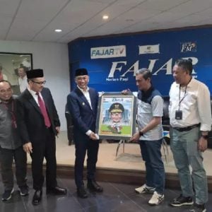 Pj Gubernur Prof Zudan Silaturahmi dengan Fajar Group, Tekankan Pentingnya Peran Media dalam Membangun Sulsel