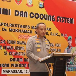 Jelang Pilkada Serentak, Kapolrestabes Makassar Ajak Masyarakat Jaga Keamanan