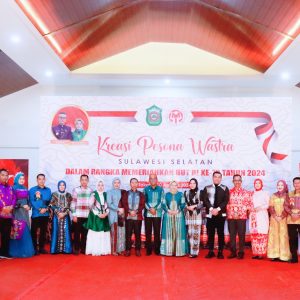 Fashion Show Kreasi Pesona Sulsel Meriahkan HUT RI ke-79 di Kabupaten Takalar