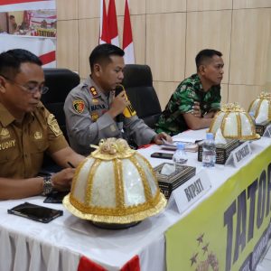 Ciptakan Pilkada Damai, Polres Tator Gelar Rakor Lintas Sektoral