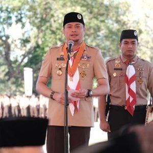 Laksanakan Hari Pramuka ke-63 di Gowa, Kwarda Sulsel Kenalkan Buper Cadika Pusat Kegiatan Kepramukaan