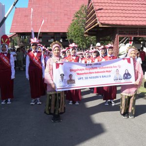 Karnaval dan Lomba Gerak Jalan Indah Meriahkan HUT ke-79 RI di Kabupaten Takalar