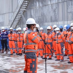 Wujudkan Lingkungan Kerja Aman dan Produktif, Semen Tonasa Gelar Genba dan Safety Observation Tour