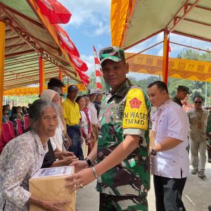 Tinjau Lokasi TMMD Tator Tim Wasev Mabes Apresiasi Kinerja Satgas