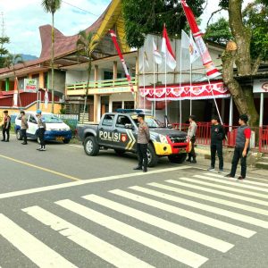 Jelang Pendaftaran Paslon, Polres Tator Makin Gencar Patroli