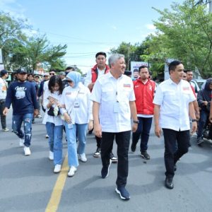 Paslon Andi Irwan dan Sudirman Resmi Mendaftar di KPU Kabupaten Pinrang