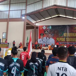 Kejurnas Sepak Takraw Resmi Bergulir, Pemkot Parepare Beri Dukungan Penuh