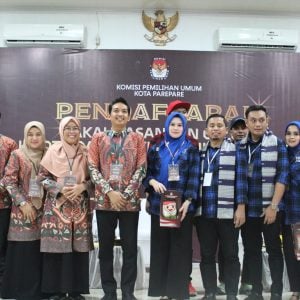 Dinyatakan Lengkap, KPU Parepare Terima Berkas Pendaftaran  TSM-MO