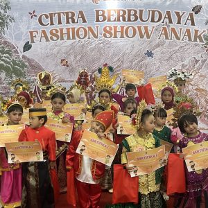 CitraCosmetic Gelar Fashion Show Anak Bertema “Citra Berbudaya”