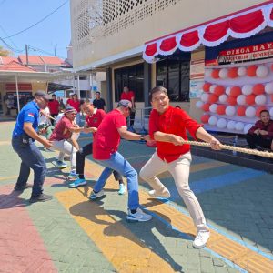 Semarak HUT RI, Kanim Makassar Gelar Upacara dan Perlombaan Bersama