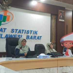 Agustus 2024, BPS Catat Provinsi Sulbar Alami Inflasi Tahunan