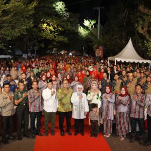 Ketua TP PKK Makassar Meriahkan Pesta Rakyat di Tingkat Kecamatan dan Kelurahan