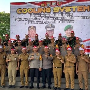 Cooling System, Camat Rappocini Komitmen Wujudkan Pilkada Damai 2024