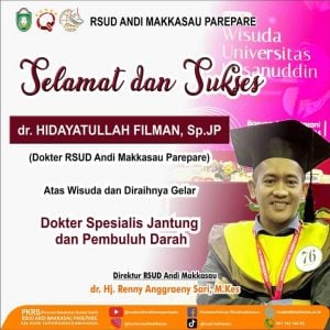 Dokter Spesialis Jantung di RSUD Andi Makkasau Parepare Bertambah