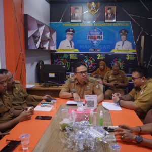 Pimpin Rakor, Camat Rappocini Minta Jajaran Fokus Pantau Kebersihan Lingkungan