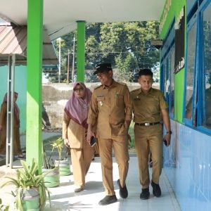 Fokus Aktivitas Pembelajaran dan Pencegahan Kekerasan, Pj Bupati Takalar Tinjau SMPN 1 Polut