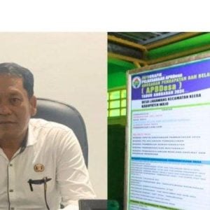 Desa Labawang Jadi Pelopor Keterbukaan Informasi APBDes di Wajo