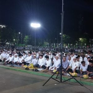 Jemaah Mulai Padati Lokasi Parepare Bersalawat