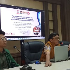 FGD Aksi Perubahan PKP Angkatan I Kota Makassar Tahun 2024 di Sekretariat DPRD Kota Makassar