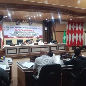 Rapat Paripurna Perdana, DPRD Parepare Bahas Pembentukan Fraksi dan Pokja