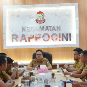 Camat Rappocini Rakor Bersama Jajaran, Fokuskan Pesta Rakyat HUT RI ke-79