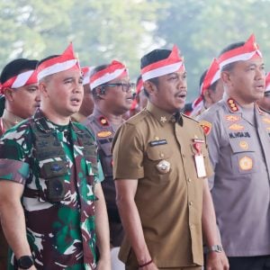 Harap Pilkada Berlangsung Damai dan Aman, Polrestabes Makassar Gelar Deklarasi Tiga Pilar