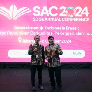 Pemprov Sulsel Raih Penghargaan SDG’s Action Award 2024