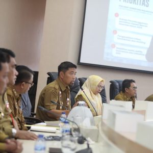 Rakor, Pjs Wali Kota Ingatkan Tiga Program Prioritas