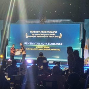 Gebyar Pelayanan Prima 2024, Pemkot Makassar Raih Penghargaan Lima Terbaik Inovasi Kelompok Berkelanjutan