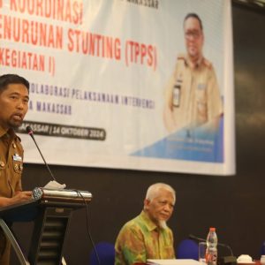 Pjs Wali Kota Makassar Buka Rapat Koordinasi TPPS, Tekan Stunting