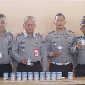 Komitmen Terhadap Zero Narkoba, Lapas Takalar Gelar Tes Urine Petugas