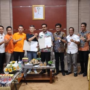 Pemkab Pinrang – PT BLG Kerjasama Rumput Laut