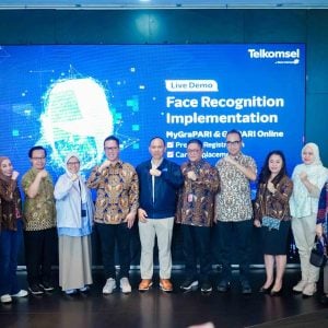 Telkomsel  Pertama Terapkan  Teknologi Biometrik Pengenalan Wajah