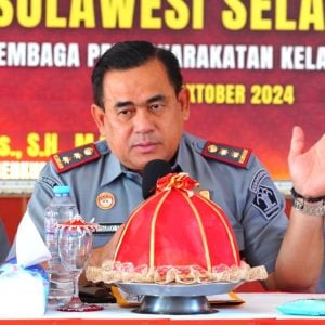 Kakanwil Kemenkumham Sulsel Tekankan Petugas Lapas Takalar Perkuat Keamanan dan Ketertiban