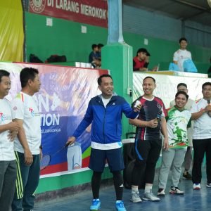 Semen Tonasa HUT ke-56 Tahun, 204 Peserta Ramaikan Badminton Intern Competition