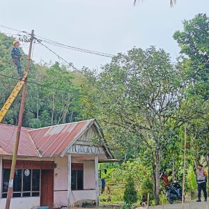 Ada Percikan Api di Tiang Listrik, Polres Tator Bergerak Cepat