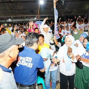 Programnya Diinginkan Rakyat, Hati Damai Bakal Benahi Infrastruktur Jalan Desa