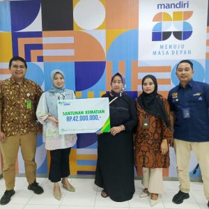 Nasabah KUR Mandiri Dapat Santunan BPJS Ketenagakerjaan