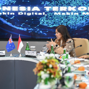 Terima Dubes Australia, Menteri Meutya Hafid Bahas Rencana Aksi Kemitraan Digital