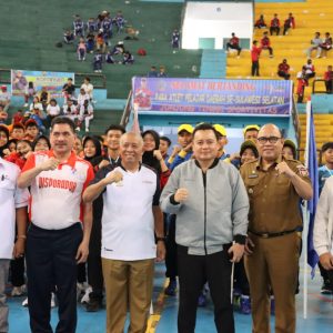 Pj Wajo Hadiri Pembukaan POPDA di Makassar