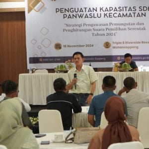 Bawaslu Soppeng Gelar Penguatan Kapasitas SDM