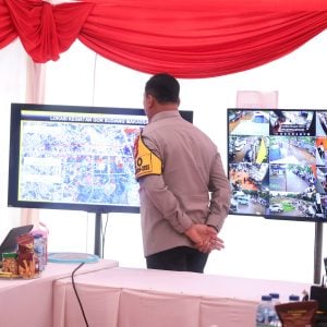 Kapolda Sulsel Pantau Pengamanan Kampanye Akbar Pilgub Sulsel 2024